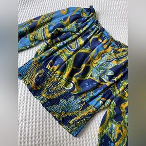 100% Silk Off-Shoulder Blouse